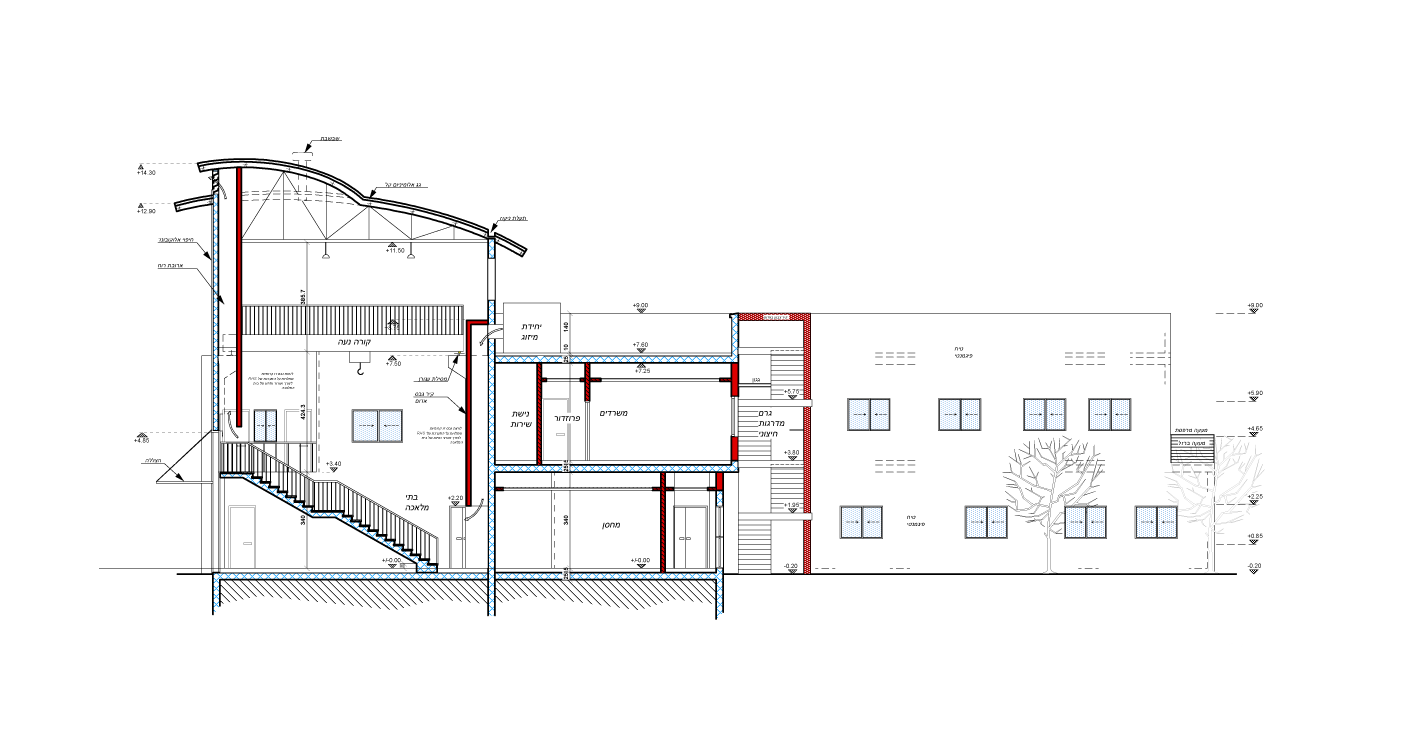 Drafting a building