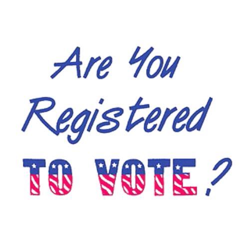 are you registered to vote